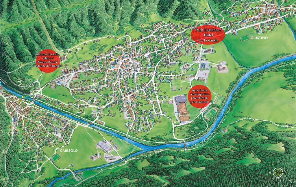 Hotel La Locanda Pinzolo Eksteriør billede